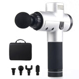 Muscle Massage Gun Sport Therapy Massager Body Relaxation Pain Relief Slimming Shaping Massager 4 Heads With Bag