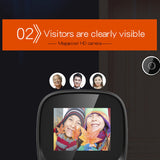 2.4 Inch Camera Door Digital Peephole Smart Camera Wifi HD Home Visible Intercom Video Doorbell Camera Voice Phone DD3S