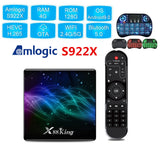 X88 King Amlogic S922X 4GB 128GB Smart TV Box Android 9.0 Dual Wifi BT5.0 1000M 4K 60fps USB3.0 Google PlayStore Youtube