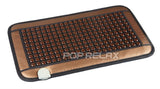 220PCS tourmaline stone POP RELAX heating tourmaline magnetic therapy flat mat PR-C06A Germanium stone physiotherapy pad 45x80cm