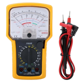 KT7050 Portable Analog Multimeters Ohm ACV DCV DVA Tester Meter Battery Measures 10/50/500 / 500V 0.1 / 2.5 / 25 / 250 / 500V