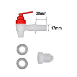 2pcs/lot 17mm Drink Dispenser Tap Beverage Beer Wine Barrel Faucet Spigot Water Plastic Coffee Juice Taps
