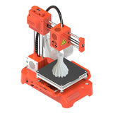 K7 Supper Mini Desktop 3D Printer 100x100x100mm No Heated Bed FDM One-Key Printing with TF Card PLA Sample Filament auto slice