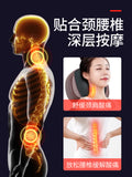Electric massager neck lumbar back shoulders multi-function body vibration kneading chair cushion household 220V