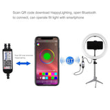 10.2 inch USB RGBW  Dimmable ring light  LED Selfie Ring light Photography photo studio Light Vlogging Youtube Video Makeup Ligh