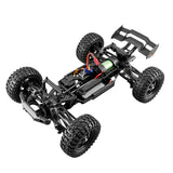 Hbx 901a Rtr 1/12 2.4g 4wd 45km/h Brushless 2ch Rc Cars Fast Off-road Led Light Truck Models Toys With 7.4v 1600mah Lipo Battery