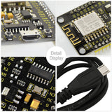 Keyestudio ESP8266 WI-FI development board +1M USB Cable Supports 80MHz and 160 MHz