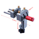 Multifunctional Table Vise Bench Clamp Aluminum Alloy Precision Table Vice Mini Workbench Woodworking Clamp Tools