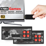 Y2S HD PLUS 4K Video Game Console Built In 1700 Classic Games Mini Retro Console Wireless Controller HD Dual Players