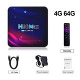 Smart TV Box H96 MAX V11 TV Box Android 11 4G 64GB Android TV Box 2021 4K RK3318 Rockchip WIFI Google Voice Set Top Box Player