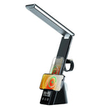 USB Charging LED Desk Table Lamp Wireless Phone Charger Reading Night Light Wireless Charging Desk Lamp 6x10.6x27.7cm