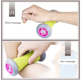 1pcs Full Body Massager Relaxation Yoga Column Massage Roller Foot Fitness Pilates Foam Roller Block Gym Massage Therapy Exercis
