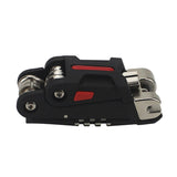 DUUTI Bicycle Tool Set Multifunctional Combination Tool 16 in 1 Small Size Easy to Carry High Hardness and Good Toughness