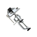 360 Degree Stand Bench Vise Clamp Rotating Table Vise Swivel Electric Drill Multifunctional Mold Table-Screw Craft Fixed-Repair