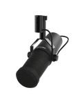 Superlux D421 broadcast dynamic microphone with flat and wide frequency response and low proximity effect for podcasting