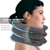 Air Cervical Collar Inflatable Collar Neck Traction Massager Vertebra Therapy Pain Relief 3 Layer Pillow Health Care masajeador