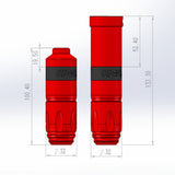 2021 New Touch Panel OLED Display Wireless Battery Tattoo Pen Machine Rotary Coreless Motor 1800mAh Power Supply For Body Art
