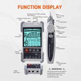 ET616 /ET618 Network Cable Tester LCD Display Analogs Digital Search POE Test Cable Pairing Network Cable Tester Wiremap Tester