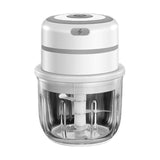 Wireless Electric Mini Meat Grinder Supplement Cooking Machine Equipment Artifact Kitchen Gadget Garlic Masher