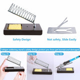 Handskit 80W Digital Tin Soldering Iron kit Soldering Iron Electric with regulator 110V 220V Multimeter welding work kits