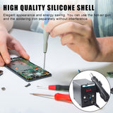 New 2in1 858D Digital Display Rework Solder Station 110V / 220V 760W ESD Soldering Iron Hot Air Gun for Welding Repair Tools Kit