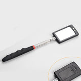Adjustable LED Lighted Vehicle Inspection Mirror Flexible Telescoping Mirrors 360 Degree Swivel Extend Car Hand Tools