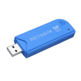 Mini TV Stick Digital USB 2.0 TV Stick DVB-T + DAB + FM RTL2832U + FC0012 Chip Support SDR Tuner Receiver TV Accessories