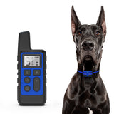 New Dog Training Collar 500m Control Trainer Device Vibration / Electrostatic pulse / Warning Stop Bark Deterrents Waterproof