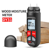 Digital Moisture Detector Moisture Tester Wood Humidity Tester Detector Backlit