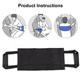 Patient Elderly Transfer Moving Belt Wheelchair Bed Nursing Lift Belt With Handles Corrector Auxiliary Shift Reinforcement Belt