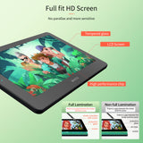 BOSTO BT-12HD Portable 11.6 Inch HD H-IPS LCD Graphics Drawing Tablet 1366*768 Display 8192 Pressure Level Passive Technology