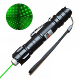 High Power Green Lasers Adjustable Focus Burning Green Laser Pointer Pen Lazer Range 5000 Meters with 18650 Battery Charger