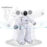 RC Robot Gesture Sensing Remote Control Robot Intelligent Programmable Toy Singing Dancing Cool Gift For Kids Boys