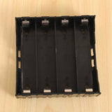 30X Battery Holder Box Case Black For 4X 13.7V 18650 Battery
