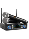 Professional Digital Frequency Modulation U-Segment Wireless One For Two Frequency Conversion Microphone Performance Home KTV