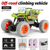 1:20 23cm 4WD RC Car With Led Lights 2.4G Radio Remote Control Cars Buggy Off-Road Control Trucks Boys Toys for Children