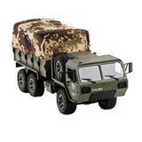 FY004A 1/16 2.4G 6WD Rc Car Proportional Control US Army Military Truck RTR Toys for Children Kids Gifts RC Track Kids Toys