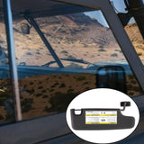Vehicles Left Passenger Side Sun Visor with Mirror 6CJ07DX9AA for Jeep Wrangler 2007-2018 Easy Install Blocking Sunlight