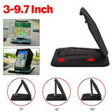 Universal  Car Dashboard Phone Holder 3 To 9.7 Inch Mobile Phone Clip Mount Bracket Anti-reflective Phone Stand Anti UV SunShade