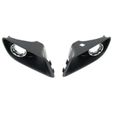 2 Pieces Front Fog Light Chrome Bezels Covers Left/Right Side for Charger 2012-2014