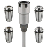 Shank Router Bit Collet,1/4 Shank Router Collet Chuck Converter Adapter Chuck Driver For Lathe CNC Router Cutter Milling