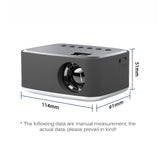HD Mini Projector Native 1080 x 1920P LED for Android WiFi Projector Video Home Cinema 3D HDMI-compatible Movie Game Proyector