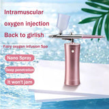 Multifunctional oxygen injecting instrument household beauty instrument household Pore Cleaner essence importing instrument