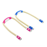 Handsfree Led Neck Light Hug Light Book Reading Lamp Novelty Led Night Light Battery Operated LED Lamp Neck