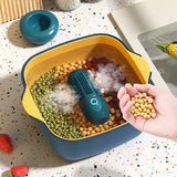 Capsule Fruit Vegetable Washing Machine Protable Wireless Fruit Food Purifier Household Food Cleaner Machine Vegetable Machine