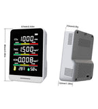 Carbon Dioxide Detector Portable Air Quality Detector Temperature And Humidity Detection Formaldehyde Detector