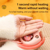 Electric Portable Hand Warmer 2400Mah Usb Charge Power Bank Pocket Hand Warmer Digital Display Multi-Function Pocket Winter New