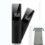 Automatic Blood Pressure Monitor Digital Infrared Thermometer Arm Tensiometer Sphygmomanometer Home Health Care Equipment White