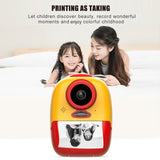 Kids Thermal Instant Print Camera Digital Video Camera 2 Inch High-Definition Large Display Screen 26 MP 32GB TF Card Storage