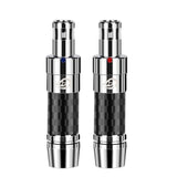 1Pair Rhodium Plated Beryllium Copper Headphone Pins Carbon Fiber Plug Connector HD800 HD820 Headset Audio Adapter